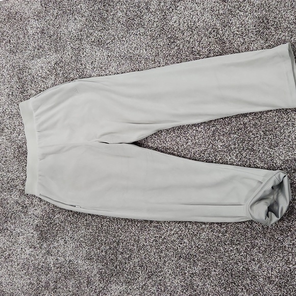 Addidas One Velour Men's Medium Basketball Lounge Pants.  Metal Grey - Picture 2 of 5